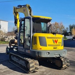 foto 9t excavator rubber offset Wacker Neuson ET90